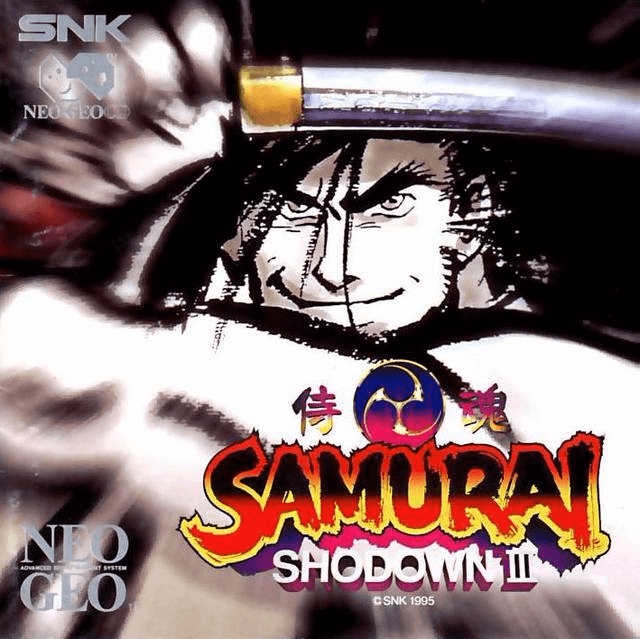 Samurai Shodown III box art for Neo Geo CD